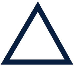  triangle outline icon